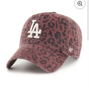 Women's Los Angeles Dodgers '47 Brown Tawny Clean Up Adjustable Hat